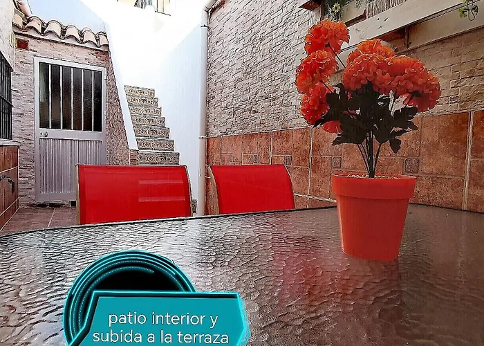 Casa Azul En El Centro De Boliches * 푸엔히롤라